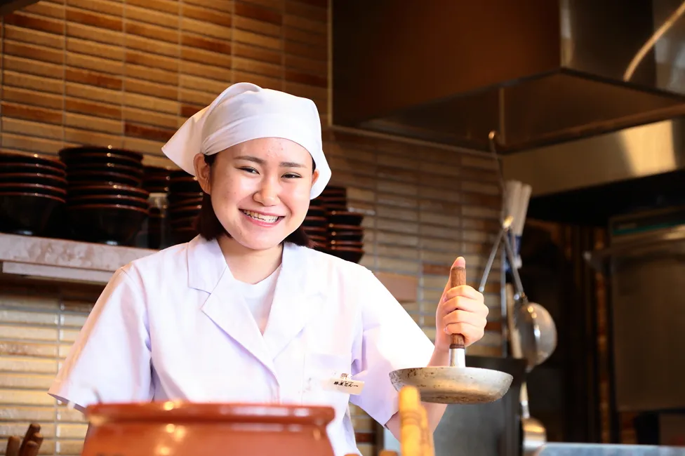 とんかつとん一の店内