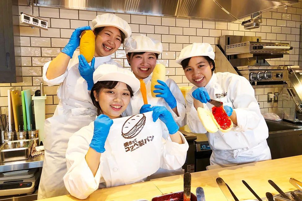 焼きたてコッペ製パンの店内