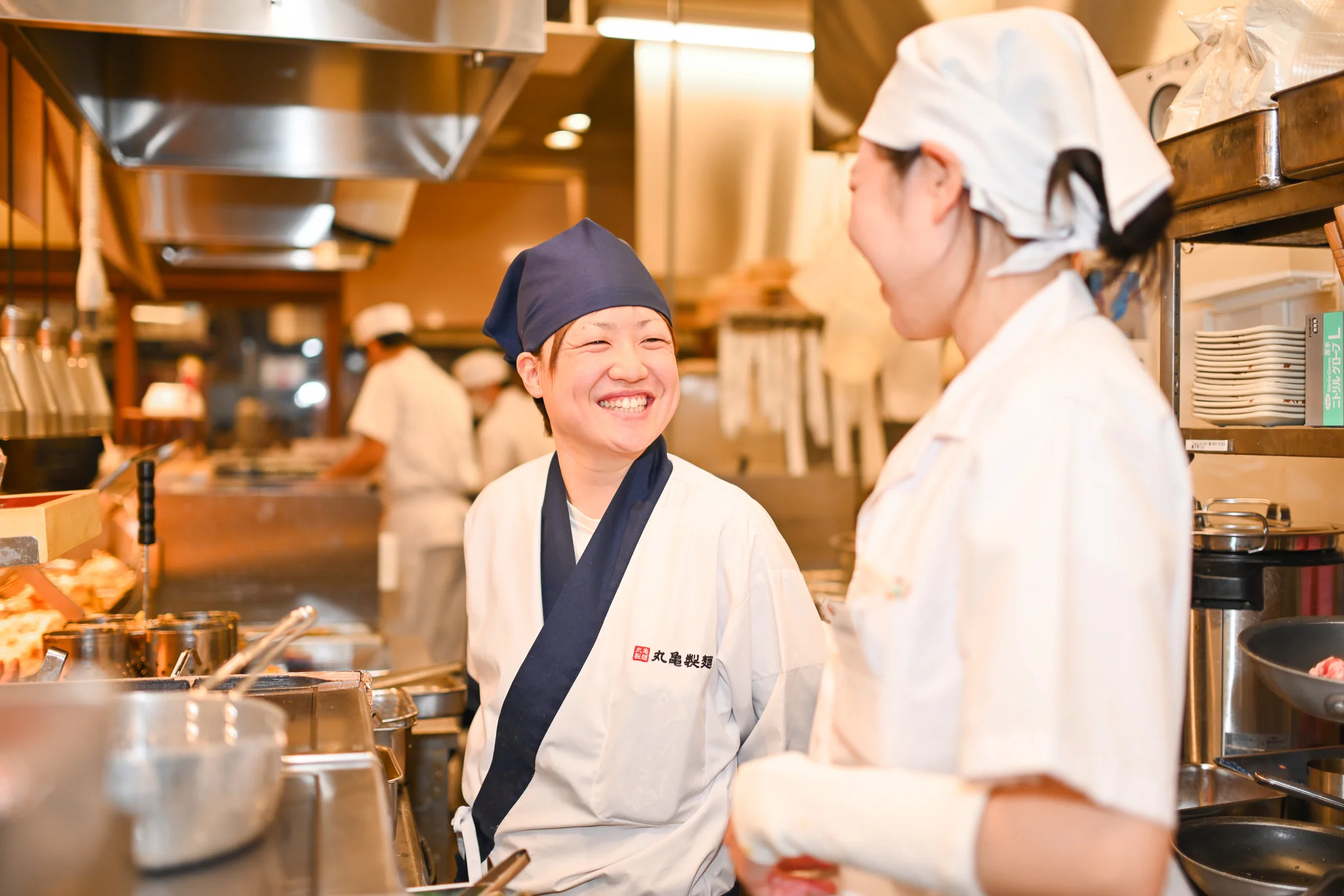 丸亀製麺のアルバイトへ応募するイメージ